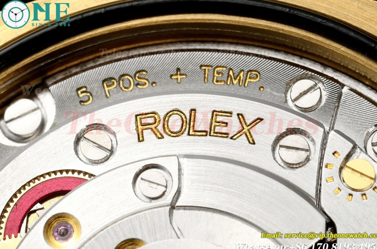 Weight) DayDate VR3255(Gain Rmn White YG QF 36mm YG V3 128238 0405